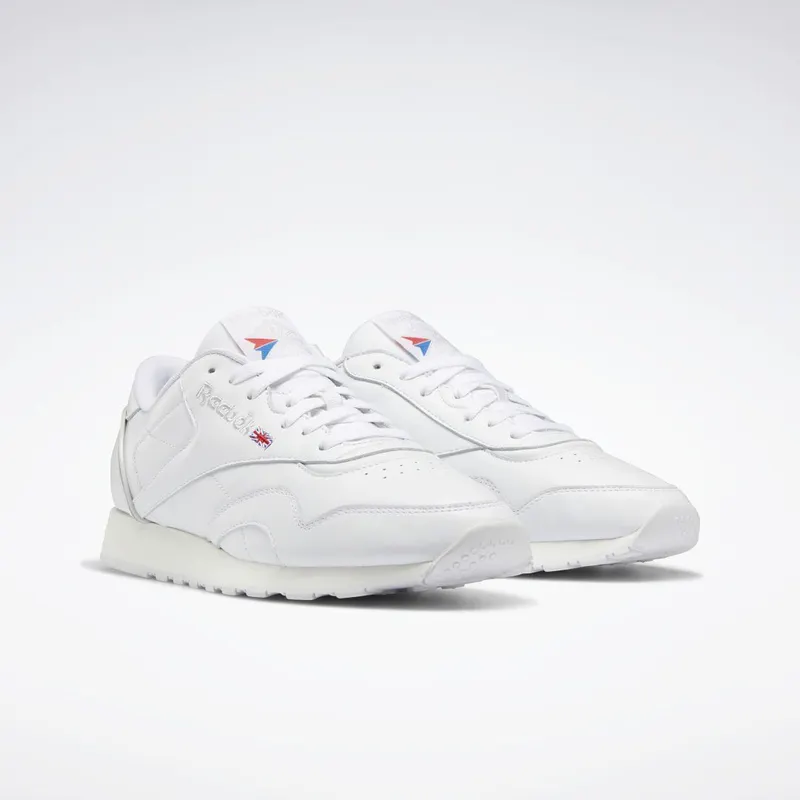 Reebok Classic Leather Plus Schoenen Cloud White / Pure Grey 2 / Vector Red