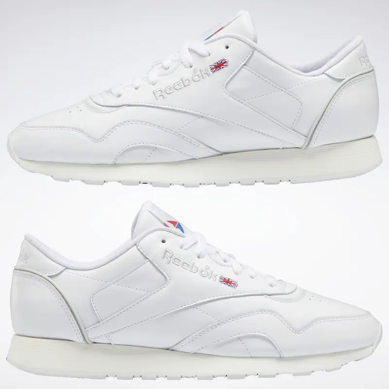 Reebok Classic Leather Plus Schoenen Cloud White / Pure Grey 2 / Vector Red