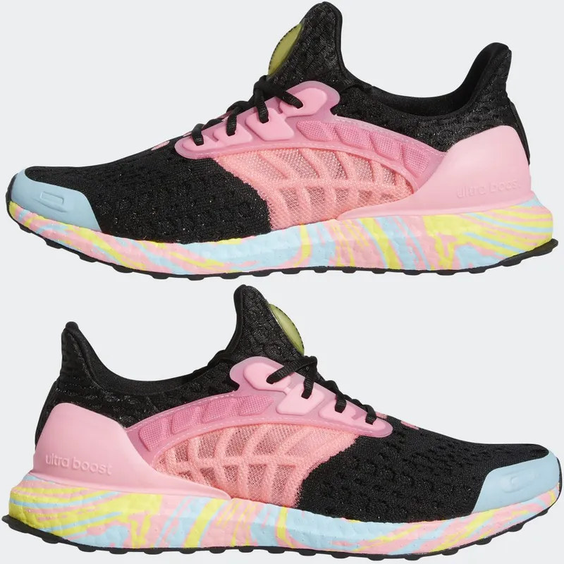 adidas Ultraboost CC_2 DNA Climacool Running Sportswear Lifestyle Core Black / Beam Pink / Beam Yellow (GV8758)