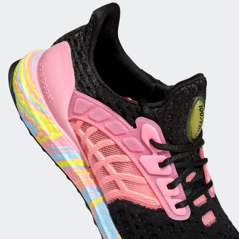 adidas Ultraboost CC_2 DNA Climacool Running Sportswear Lifestyle Core Black / Beam Pink / Beam Yellow (GV8758)