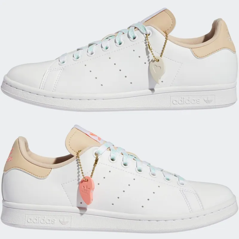adidas Stan Smith Cloud White / Halo Blush / Acid Red (GW0571)