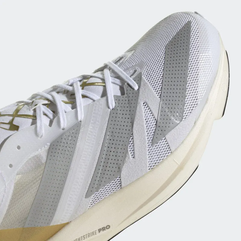 adidas Adizero Takumi Sen 8 TME Cloud White / Grey Two / Gold Metallic (GW1380)