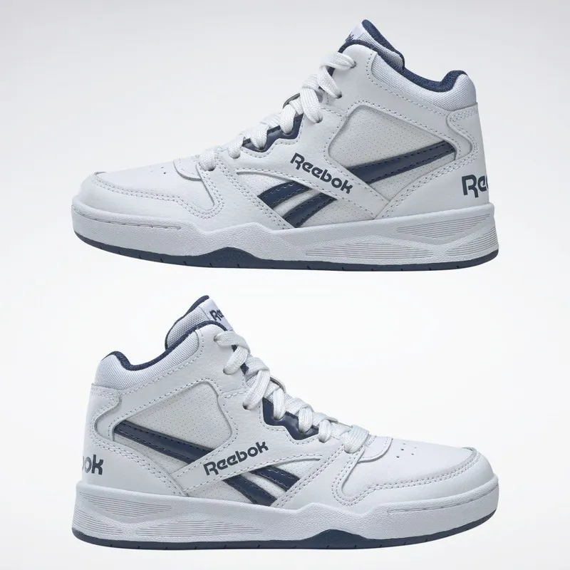 Reebok BB4500 Court Schoenen Cloud White / Cloud White / Batik Blue