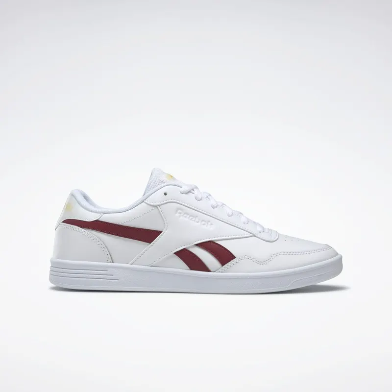 Reebok Royal Techque T Cloud White / Classic Burgundy / Always Yellow
