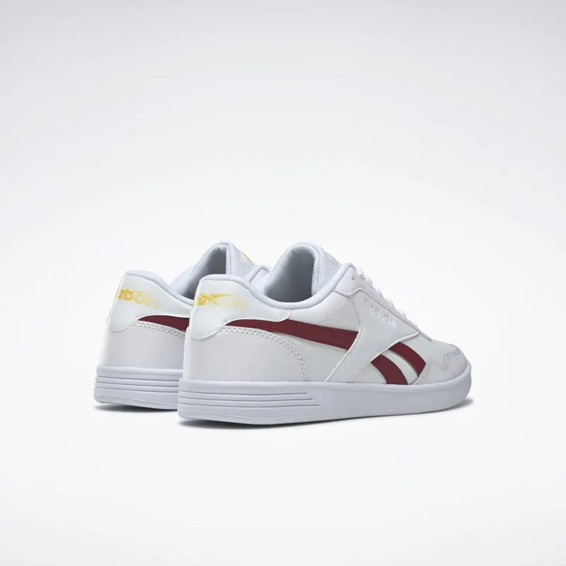 Reebok Royal Techque T Cloud White / Classic Burgundy / Always Yellow