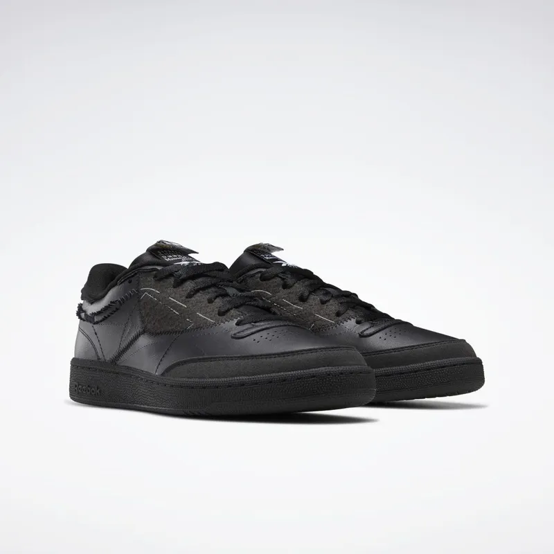 Reebok Maison Margiela Club C Memory Of Schoenen Black / Cloud White / Black