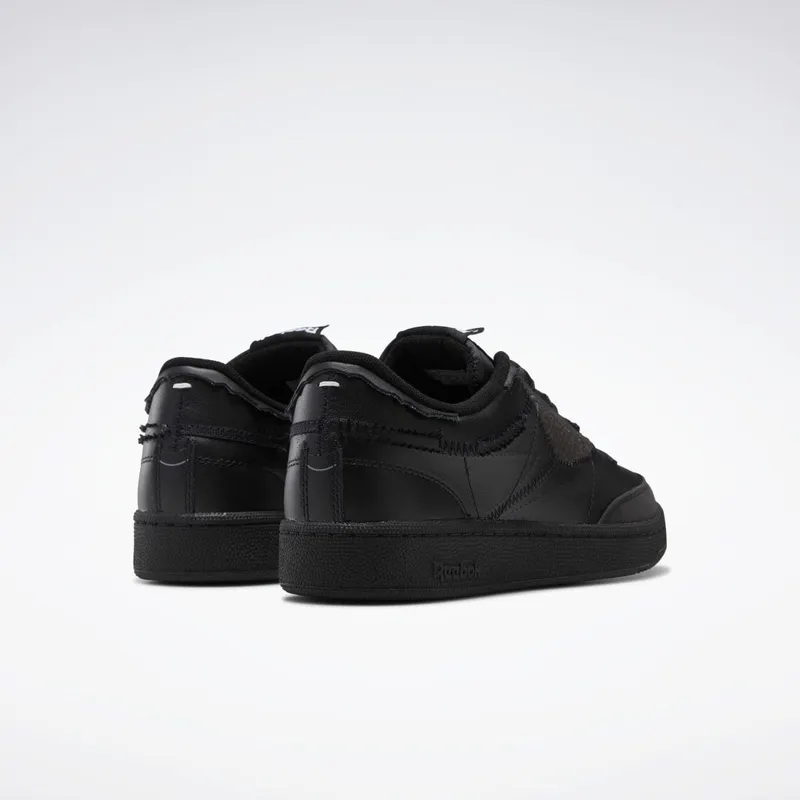Reebok Maison Margiela Club C Memory Of Schoenen Black / Cloud White / Black