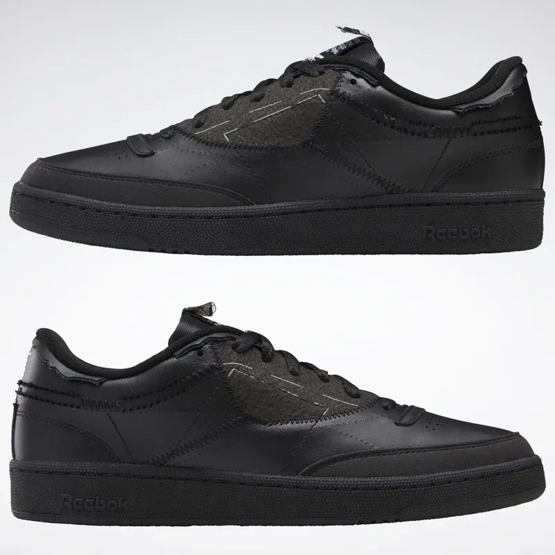 Reebok Maison Margiela Club C Memory Of Schoenen Black / Cloud White / Black