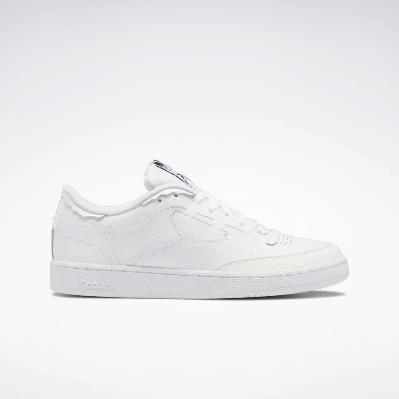 Reebok Maison Margiela Club C Memory Of Schoenen Cloud White / Black / Cloud White