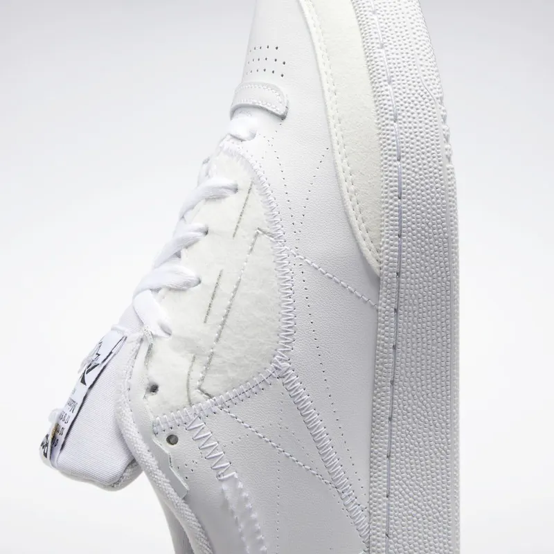 Reebok Maison Margiela Club C Memory Of Schoenen Cloud White / Black / Cloud White