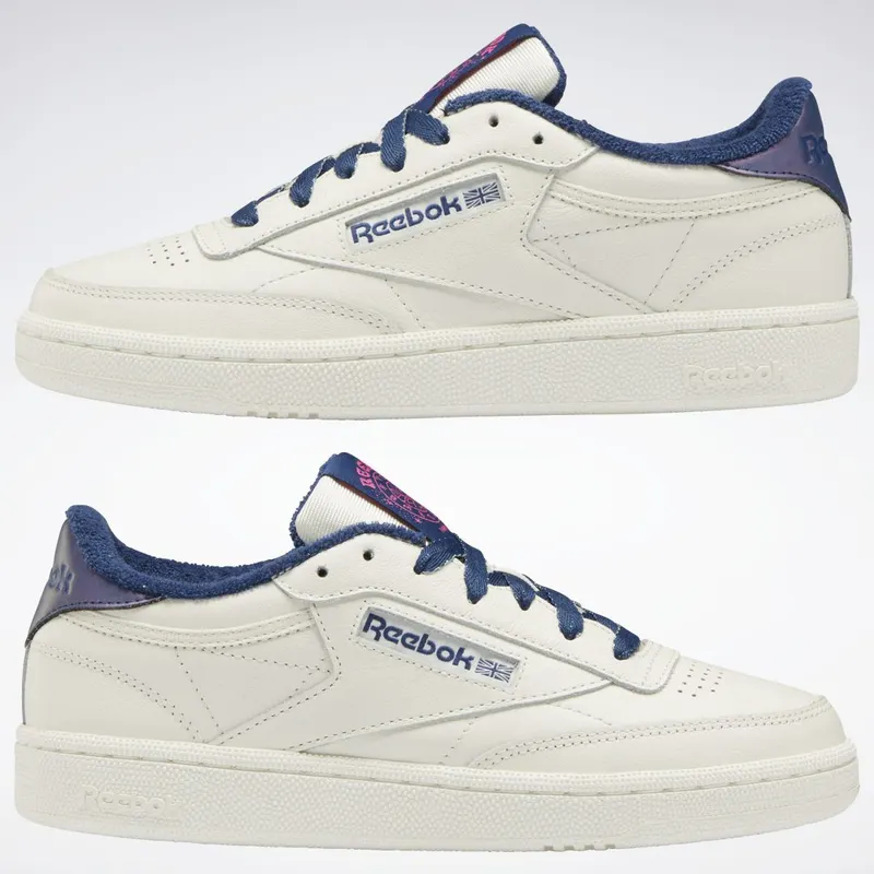 Reebok Club C 85 Schoenen Chalk / Atomic Pink / Batik Blue