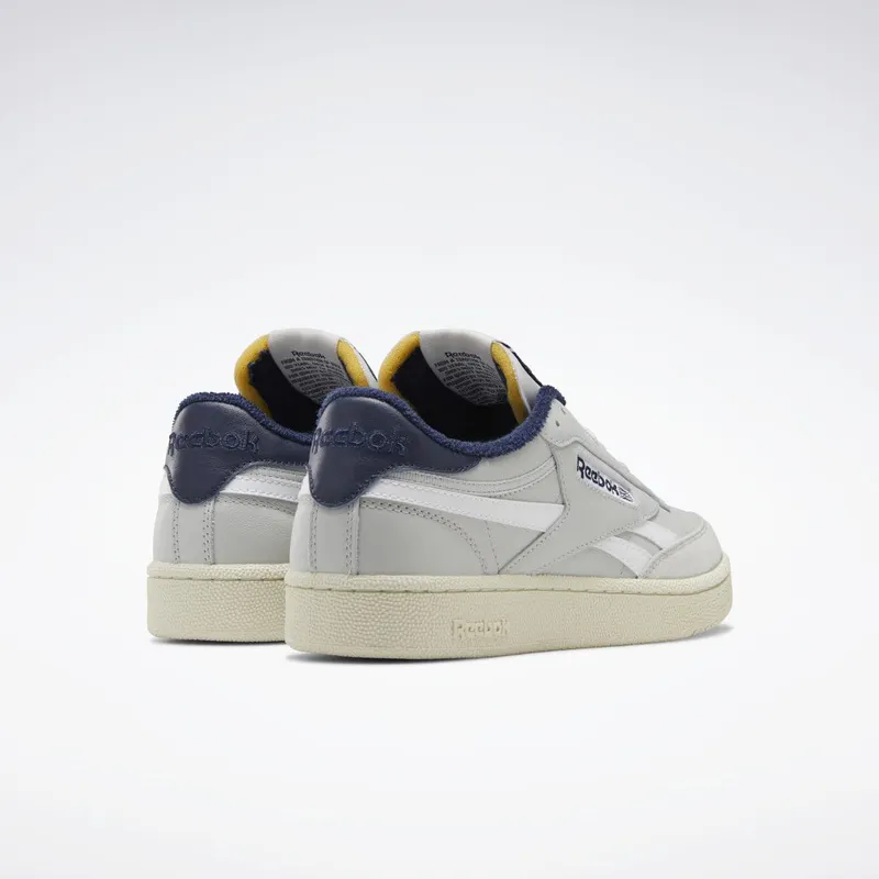 Reebok Club C Revenge Schoenen Pure Grey 2 / Vector Navy / Alabaster