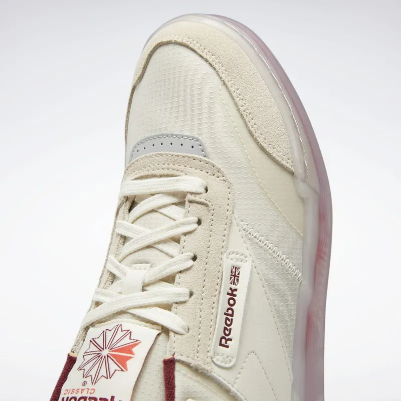 Reebok Club C Legacy Schoenen Alabaster / Classic Burgundy / Cherry