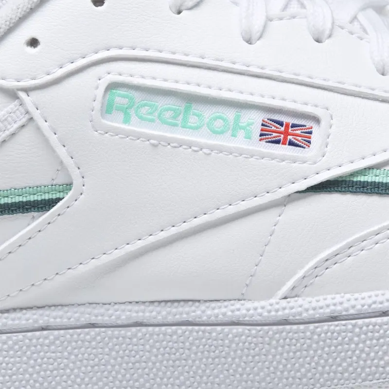 Reebok Club C 85 Vegan Schoenen Cloud White / Hint Mint / Midnight Pine