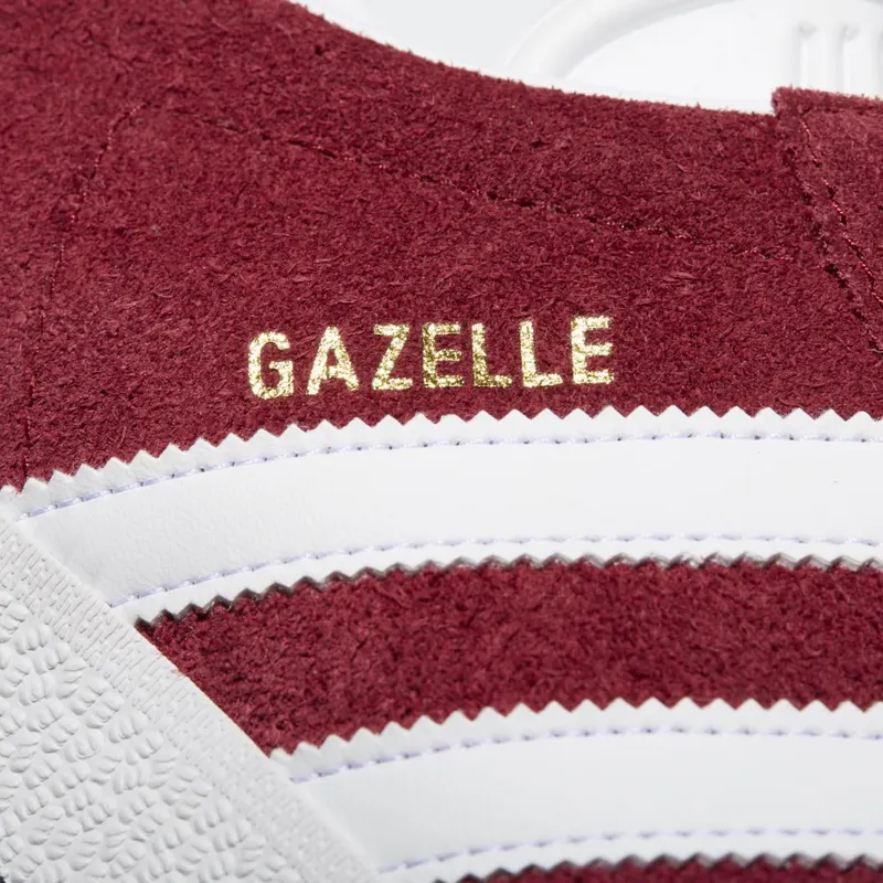 adidas Gazelle Collegiate Burgundy / Cloud White / Cloud White (B41645)