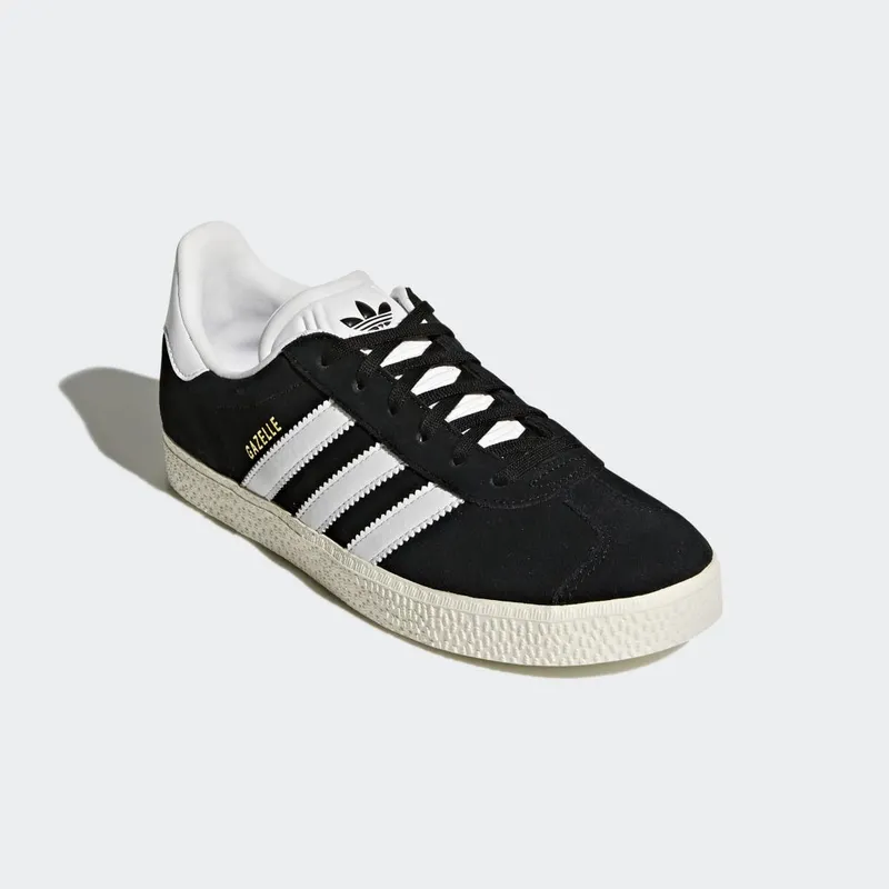 adidas Gazelle Core Black / Footwear White / Gold Metallic (BB2502)
