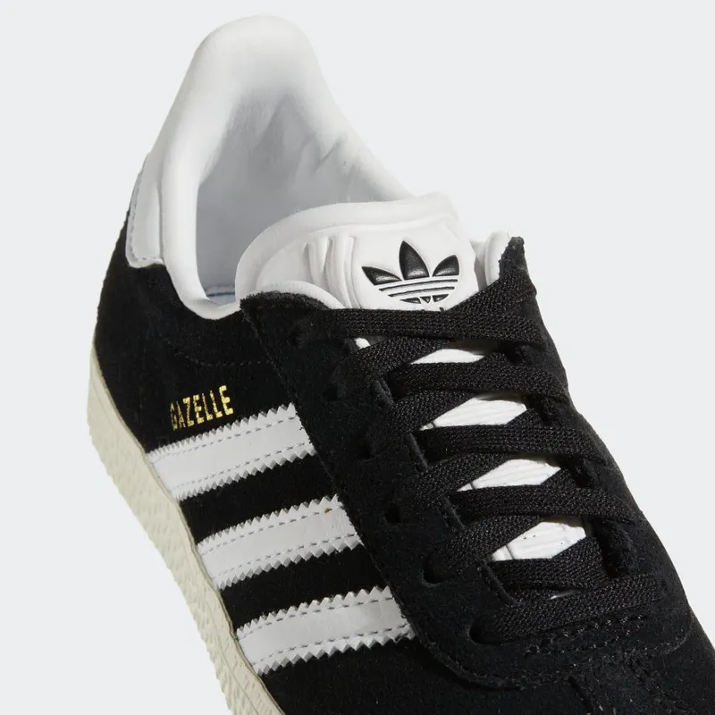adidas Gazelle Core Black / Footwear White / Gold Metallic (BB2507)