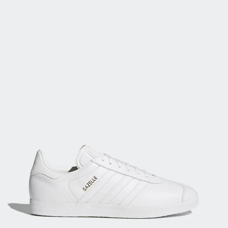 adidas Gazelle Cloud White / Cloud White / Gold Metallic (BB5498)