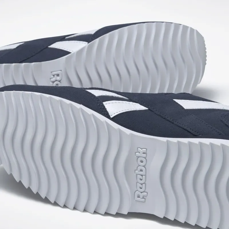 Reebok Royal Glide Ripple Collegiate Navy / White