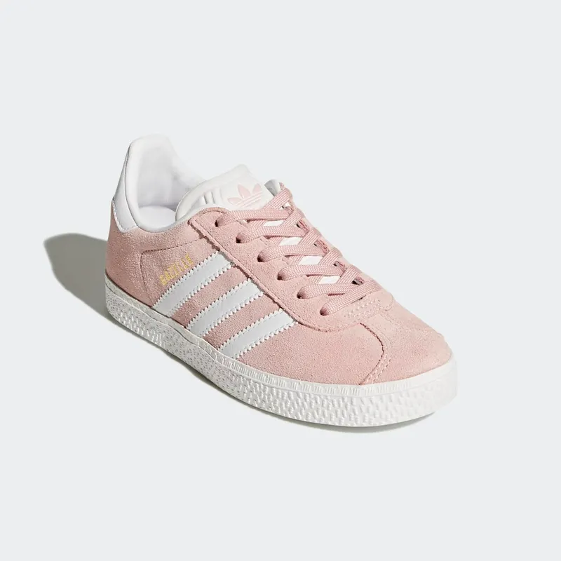 adidas Gazelle Icey Pink / Cloud White / Gold Metallic (BY9548)