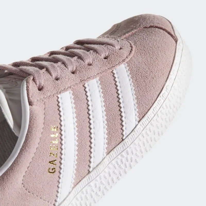 adidas Gazelle Icey Pink / Cloud White / Gold Metallic (BY9548)