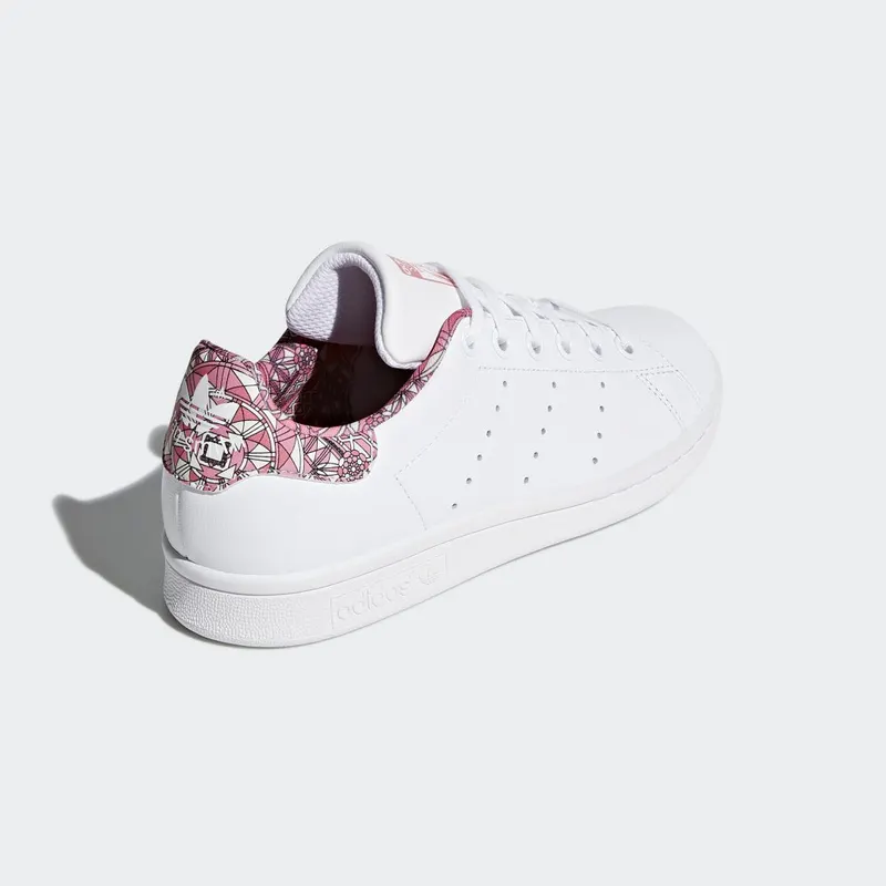 adidas STAN SMITH J Cloud White / Cloud White / Chalk Pink (CM8189)