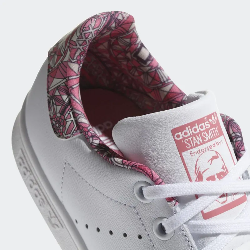 adidas STAN SMITH J Cloud White / Cloud White / Chalk Pink (CM8189)