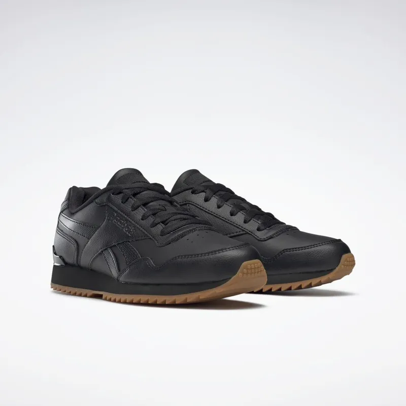 Reebok Royal Glide Ripple Clip Black / Gum