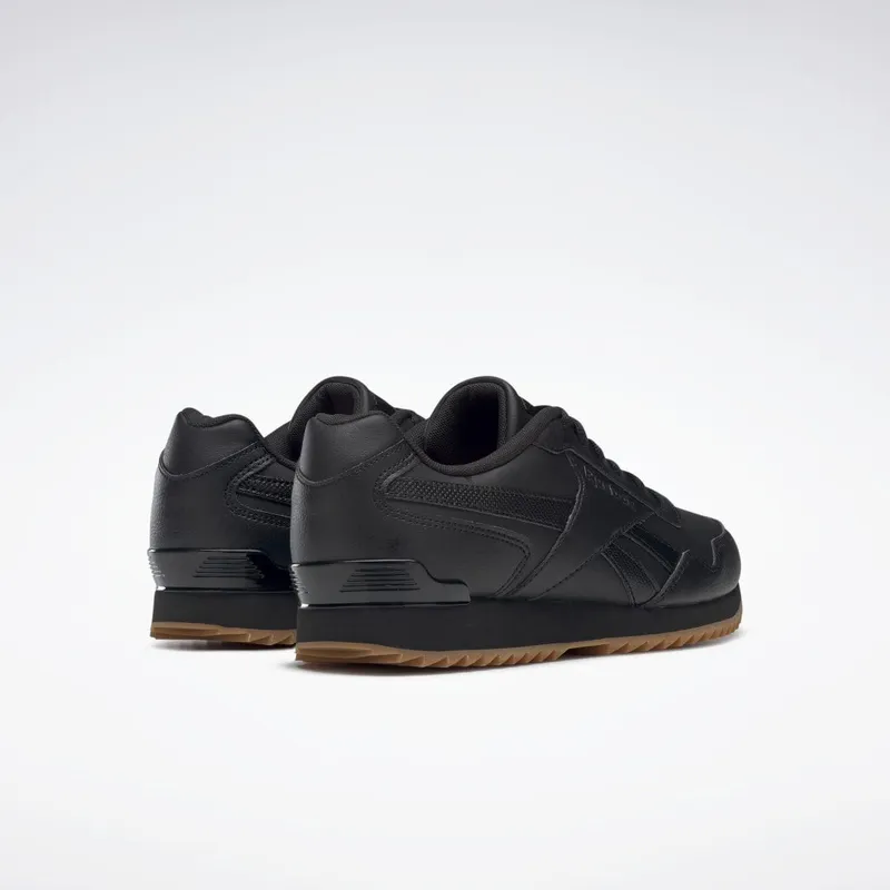 Reebok Royal Glide Ripple Clip Black / Gum