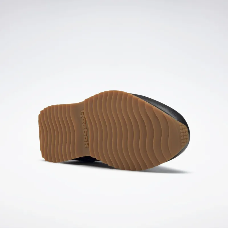 Reebok Royal Glide Ripple Clip Black / Gum