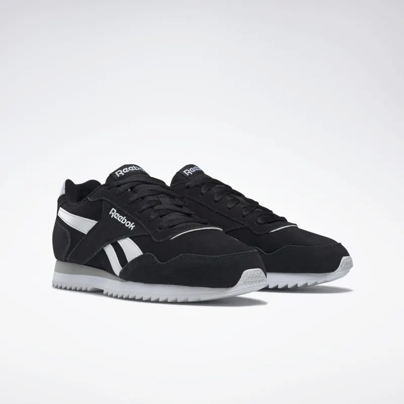 Reebok Royal Glide Ripple Black / White / Mgh Solid Grey