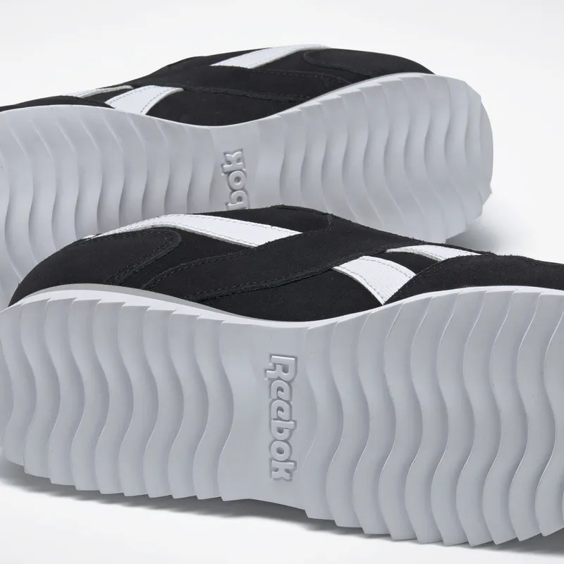 Reebok Royal Glide Ripple Black / White / Mgh Solid Grey
