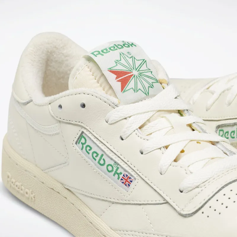 Reebok Club C 85 Vintage Schoenen Chalk / Paperwhite / Glen Green