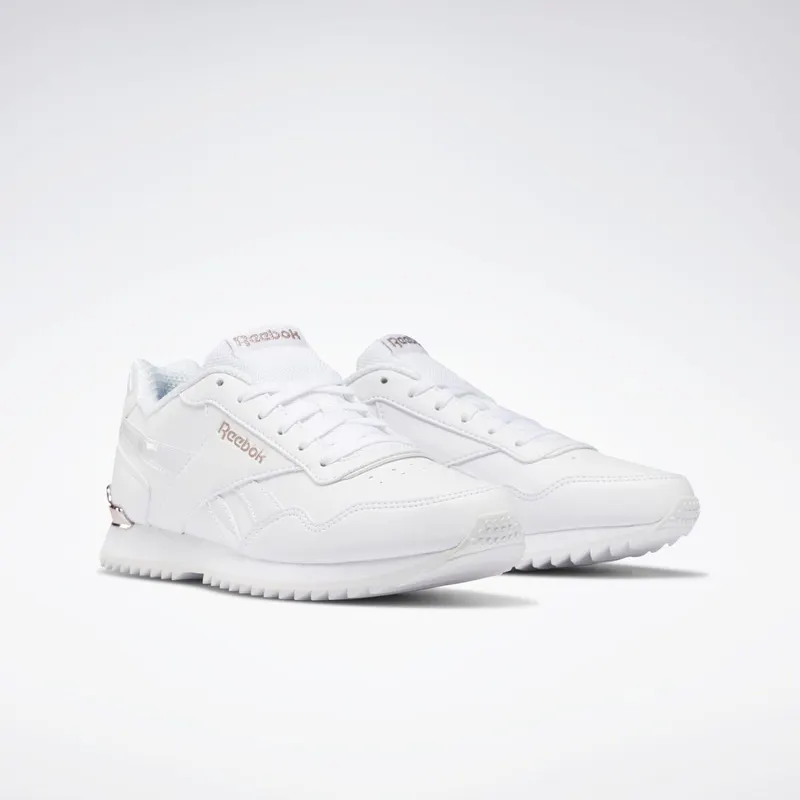 Reebok Royal Glide Ripple Clip Schoenen White / Rose Gold / Pearlized