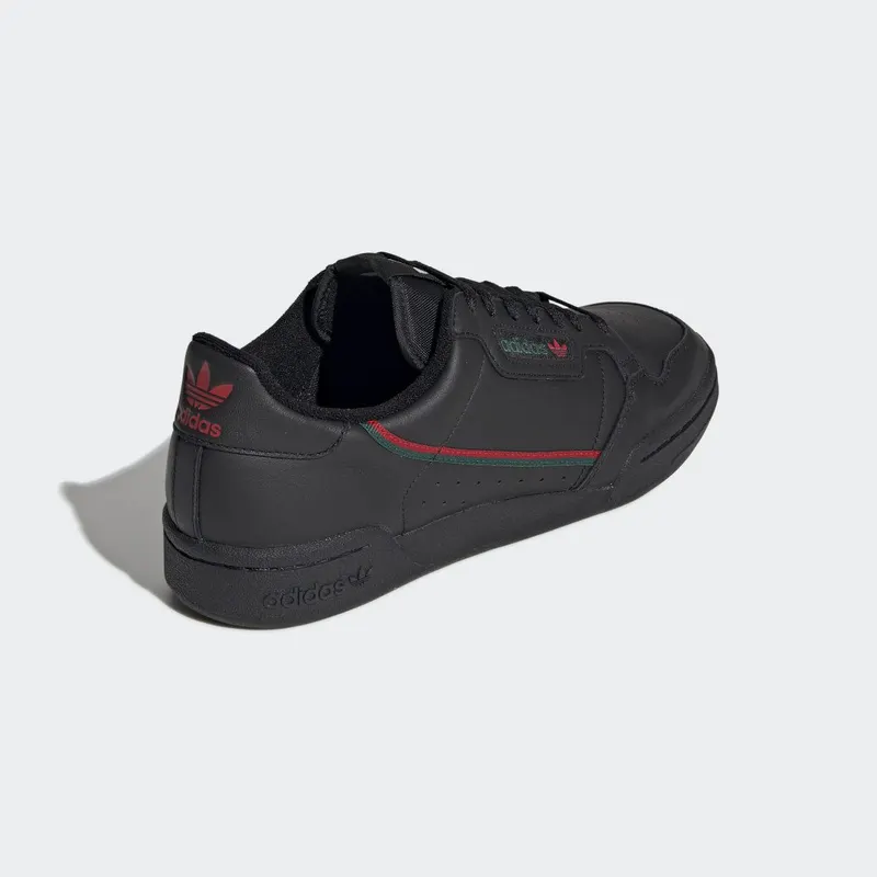 adidas Continental 80 Core Black / Scarlet / Collegiate Green (EE5343)