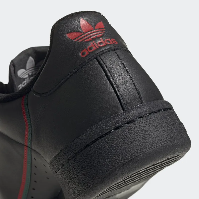 adidas Continental 80 Core Black / Scarlet / Collegiate Green (EE5343)