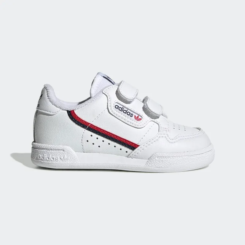 adidas Continental 80 Cloud White / Cloud White / Scarlet (EH3230)