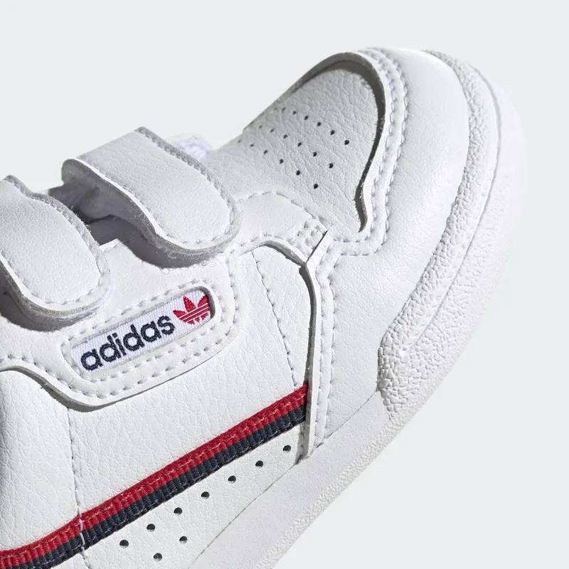 adidas Continental 80 Cloud White / Cloud White / Scarlet (EH3230)