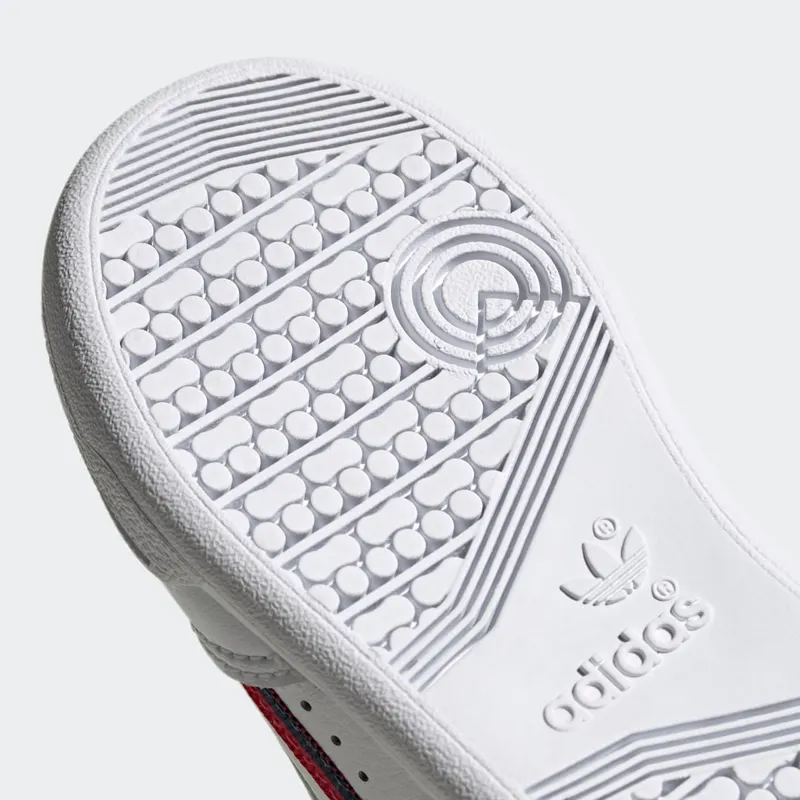 adidas Continental 80 Cloud White / Cloud White / Scarlet (EH3230)