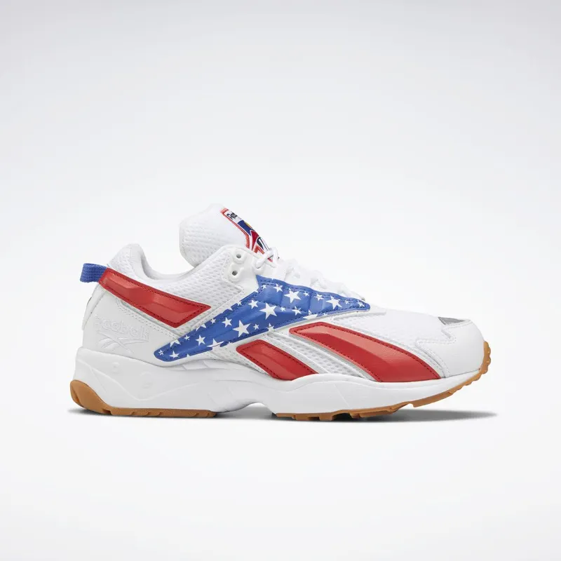 Reebok INTV 96 Schoenen White / Radiant Red / Blue Blast