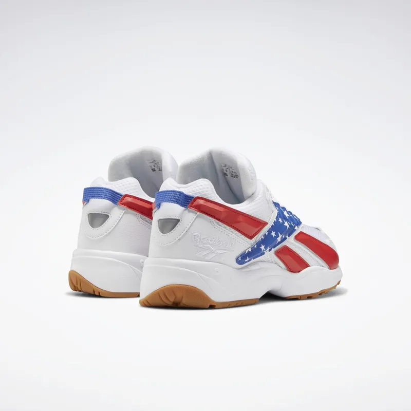 Reebok INTV 96 Schoenen White / Radiant Red / Blue Blast