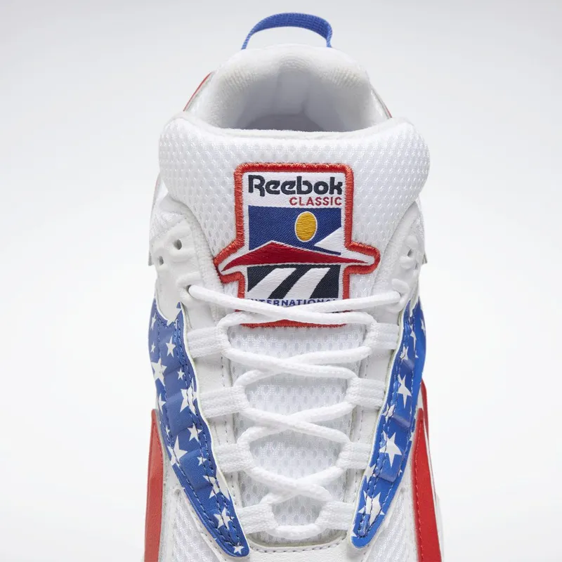 Reebok INTV 96 Schoenen White / Radiant Red / Blue Blast