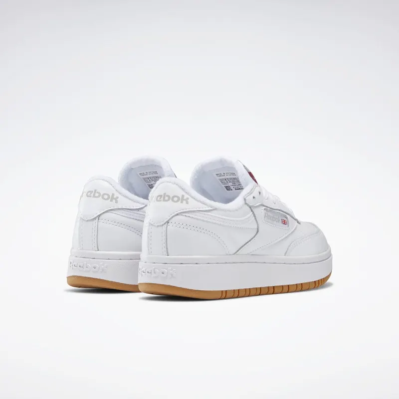 Reebok Club C Double Schoenen White / Reebok Rubber Gum-07 / White