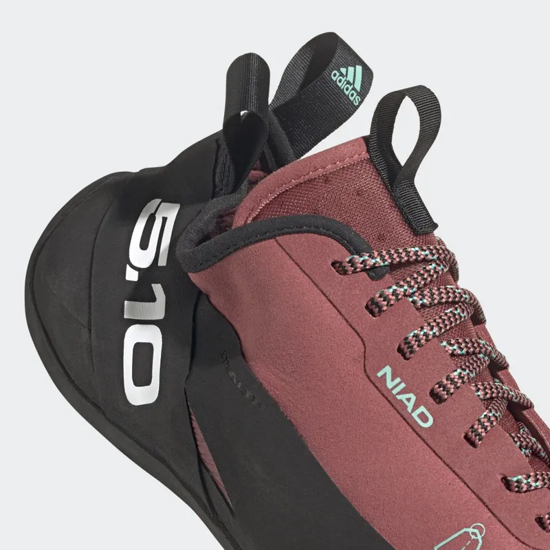 adidas Five Ten Niad Lace Klimschoenen Core Black / Crew Red / Acid Mint (FW2851)