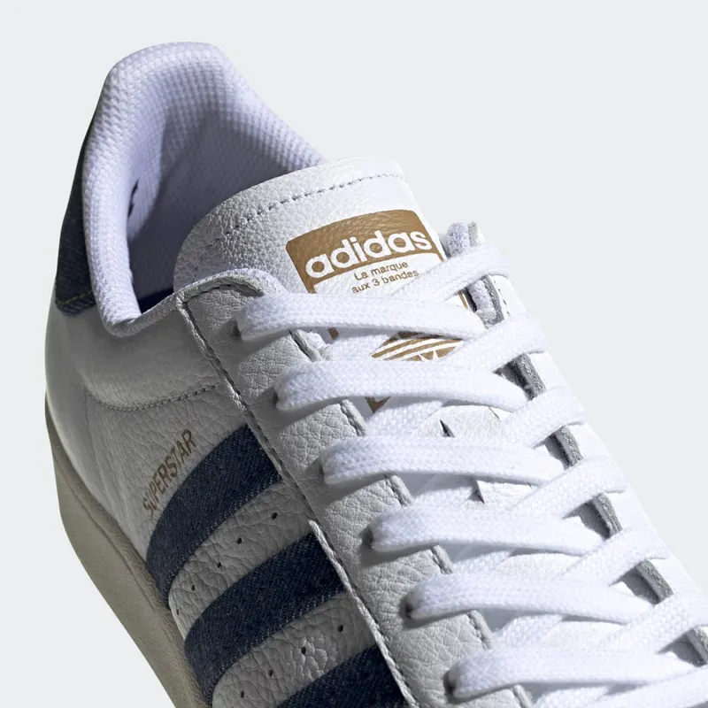 adidas SUPERSTAR Cloud White / Dark Blue / Mesa (FW6592)