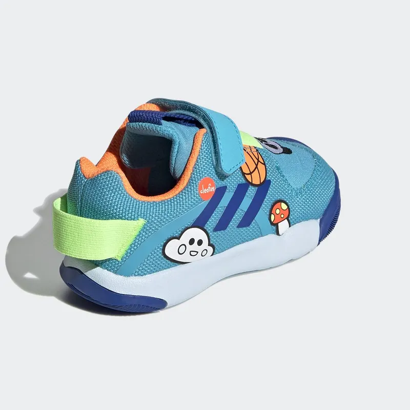 adidas ActivePlay Cleofus Signal Cyan / Royal Blue / Signal Orange (FW8394)