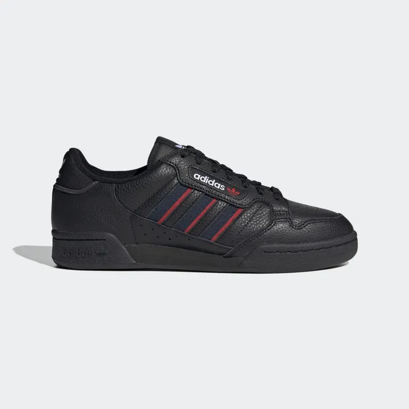 adidas Continental 80 Stripes Core Black / Collegiate Navy / Vivid Red (FX5091)