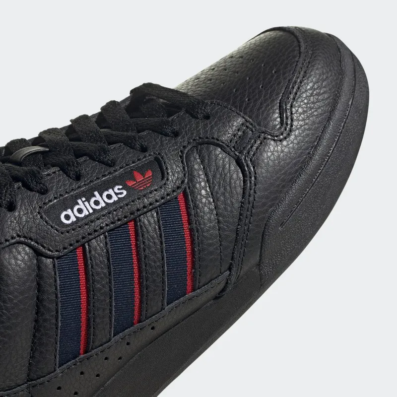 adidas Continental 80 Stripes Core Black / Collegiate Navy / Vivid Red (FX5091)