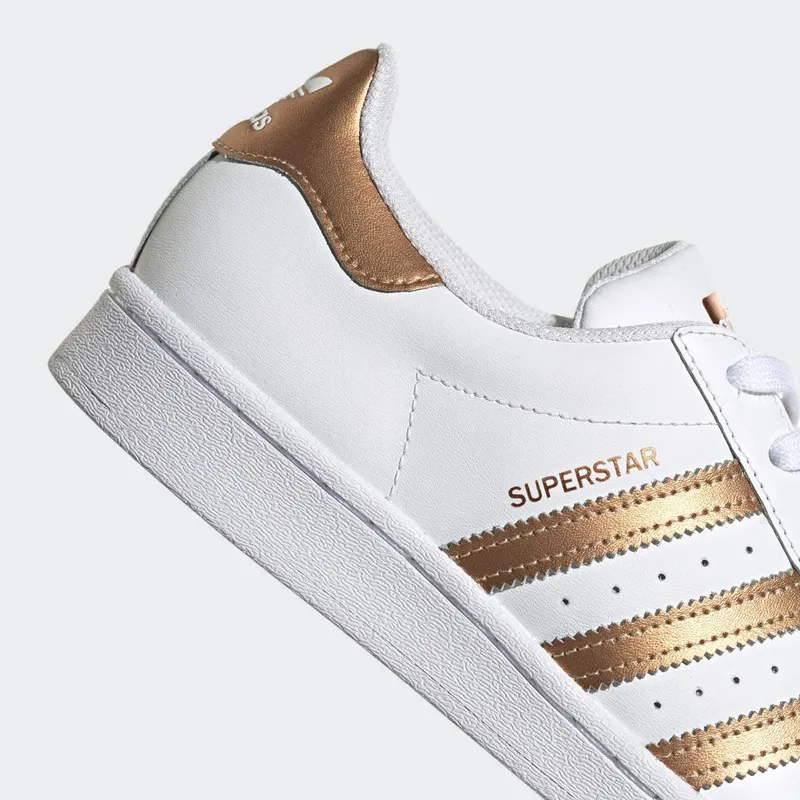adidas Superstar Cloud White / Copper Metallic / Core Black (FX7484)