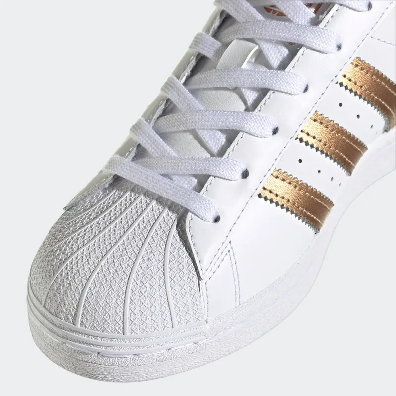 adidas Superstar Cloud White / Copper Metallic / Core Black (FX7484)